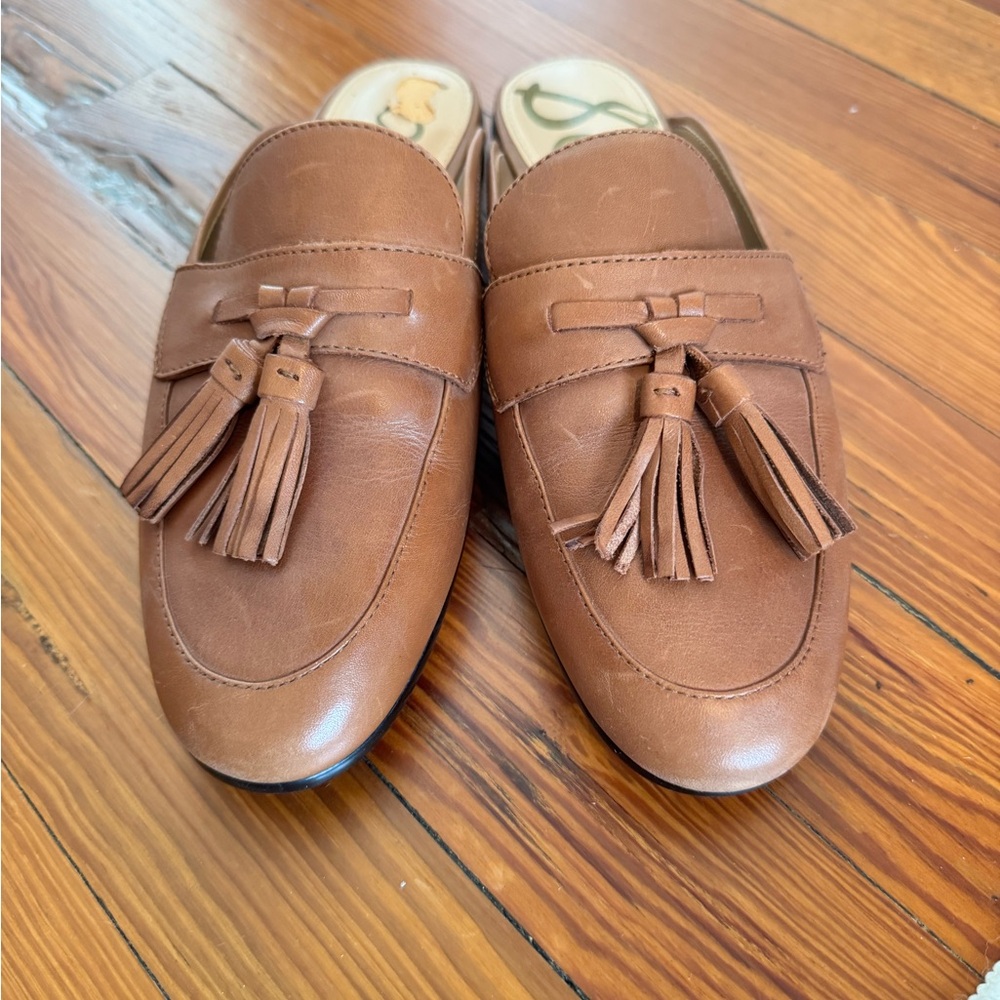 Sam Edelman Leather Slip-On Loafers